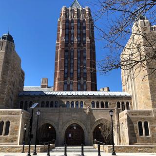 Yale Humanities Quadrangle Photograph